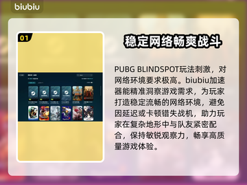 绝地求生🔥盲点加速器选择全攻略来啦！截图2