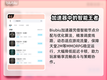 🔥天堂2M加速器选择+卡顿解决全攻略✨截图3