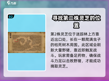 大侠立志传🔥迷踪林灵芝位置全解密！💡截图3