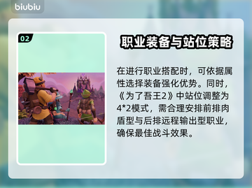 为了吾王2职业搭配🔥最强阵容揭秘！💥截图3