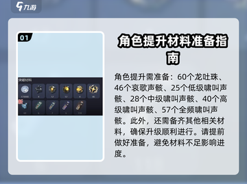 鸣潮🔥今汐养成材料大揭秘！玩家必看💎截图2