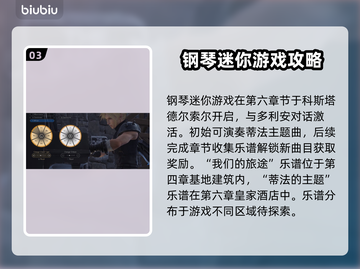 最终幻想7重生钢琴高分🔥必看攻略💡截图4