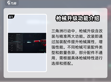 三角洲行动🔥枪械升级改装全攻略来啦！截图2