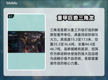 《解限机三角龙技能全解析🔥》🦖💥截图2