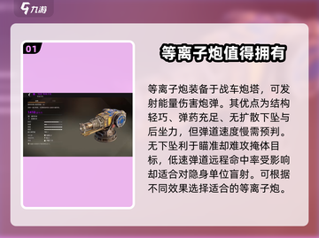 创世战车等离子炮推荐💥，这些武器让你所向披靡！截图2
