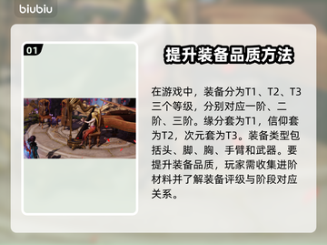 命运方舟装备品质提升秘籍💥游戏党必看！截图2