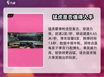 王牌战士2猛虎🔥枪械属性全面解析，猛虎到底好不好用？截图2