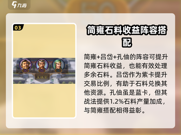 三国志战棋版🔥简雍阵容搭配推荐🎉截图4