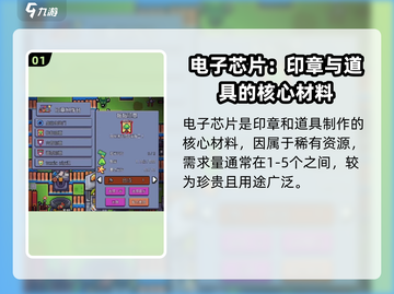 浮岛冒险🔥电子芯片制作攻略来了！💡截图2