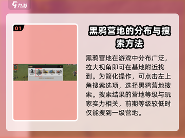 战火勋章🔥黑鸦营地入口位置大曝光！⚡截图2