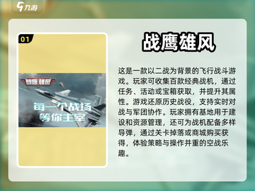 🔥2024必玩二战飞行射击游戏推荐✈截图2