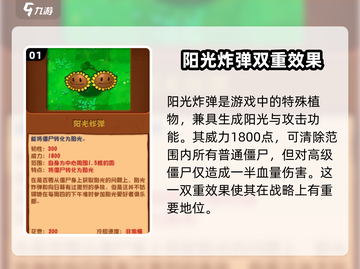 植物大战僵尸：阳光炸弹💥技能实力全面解析！截图2
