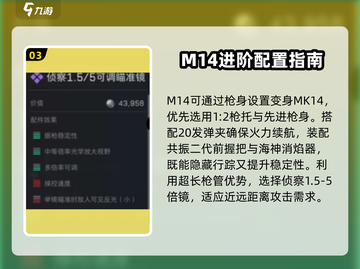 三角洲行动:M14玩法大揭秘💥🔫截图4