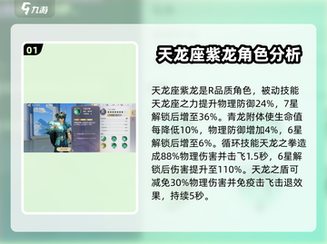 圣斗士星矢重生😎紫龙2角色超强解析💥截图2