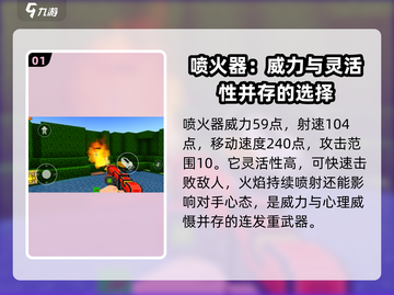 像素射击喷火器🔥测评：游戏名必备神器！截图2