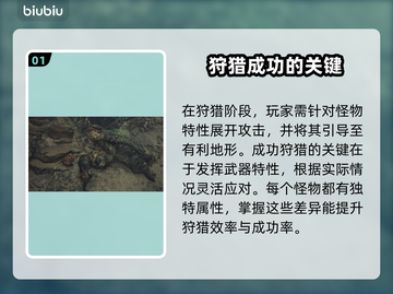 怪物猎人🔥荒野狩猎任务完成攻略✨截图2