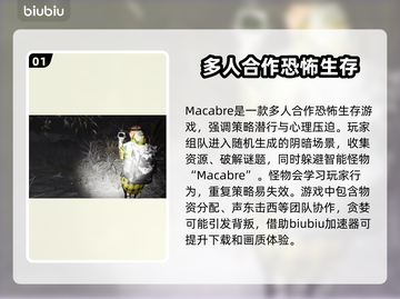 Macabre加速器哪个好用？玩游戏必备🔥不卡顿！截图2