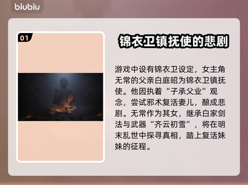 明末渊虚之羽锦衣卫🔥揭秘游戏隐藏身份！截图2