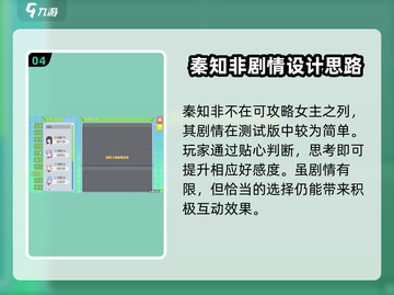 职场浮生记：秦知非好感度提升秘籍💥截图5