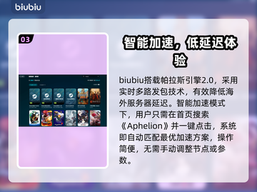Aphelion加速器大揭秘！🚀极速稳定推荐截图4