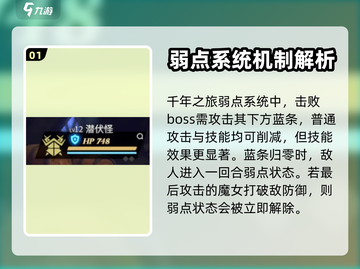 千年之旅🔥弱点系统大起底，玩家必看！截图2