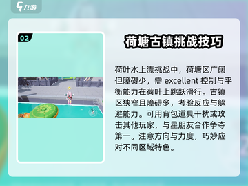 元梦之星荷叶水上漂地图攻略💡带你轻松制霸水面🔥截图3