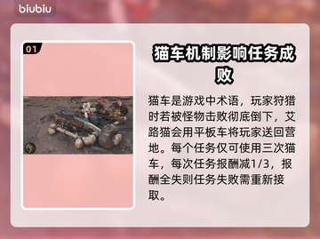 怪物猎人荒野🔥猫车玩法全揭秘！新手必看截图2