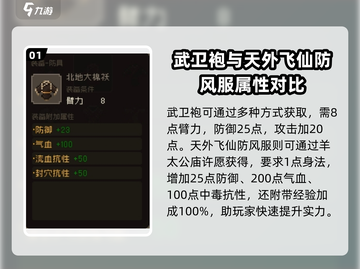 大江湖之苍龙与白鸟🔥防具选择攻略来啦！截图2