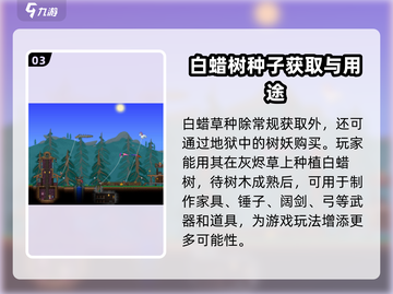 泰拉瑞亚🔥白蜡木获取秘籍，轻松拿到手！截图4
