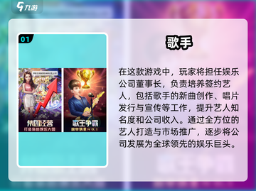 2025超🔥模拟培养艺人游戏推荐🌟截图2