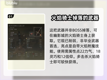 艾尔登法环🔥火焰骑士大剑配装全攻略✨截图2