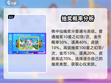 元梦之星🔥桃中仙保底多少抽？必看攻略！截图3