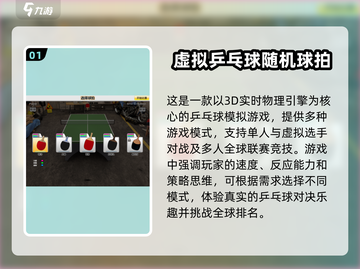 乒乓爱好者必玩！🔥2024超人气乒乓球游戏合集🏓截图2