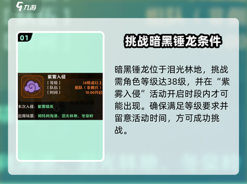 游戏名：森之国度  
标题：暗黑锤龙📍森之国度必刷Boss位置大曝光！🔥截图2