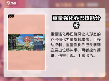 航海王壮志雄心：乔巴技能大揭秘！✨截图3