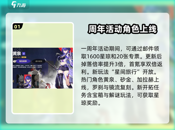 崩坏星穹铁道🎉一周年活动大曝光！🎁福利满满等你来领！截图2