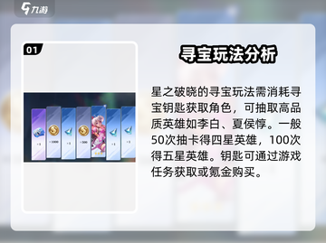 星之破晓🔥寻宝玩法全攻略，轻松拿满奖励！截图2