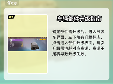 创世战车⚡部件升级攻略，快速提升战力秘籍！截图3