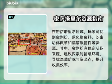 沙丘觉醒：金刚粉获取秘籍💎，玩家必看！截图2