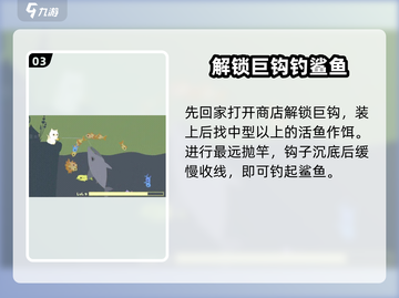 小猫钓鱼💡钓鲨鱼教程，游戏名必备攻略！🐠截图4