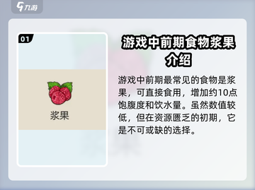 逆境重生：游戏中必备食品大揭秘🔥🎮截图2