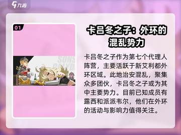 绝区零🔥卡吕冬阵营成员大起底！游戏党必看👇截图2