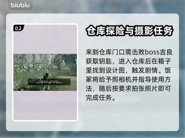 浪人崛起📖寻找照相机任务通关秘籍📸截图3