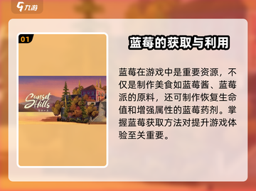 落日山丘🔥蓝莓大揭秘！在游戏中这里找就对了✨截图2