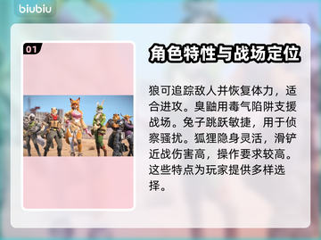 兽猎突袭💥角色大揭秘！🔥游戏党必看！截图2