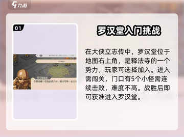 大侠立志传🔥罗汉堂位置全解析！新手必看📍截图2