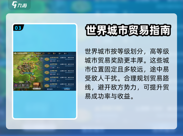 世界启元贸易城市大起底💥游戏党必看🔥截图4