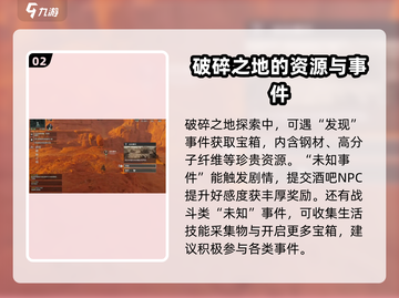 破碎之地🔥徒步探索秘籍🌟游戏党必看！截图3