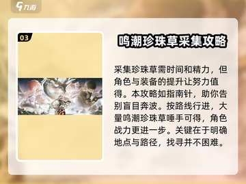 鸣潮💎珍珠草位置大揭秘！玩家必看📍截图4