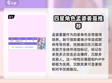 众神派对🔥四星新手必备角色推荐！🎮截图2